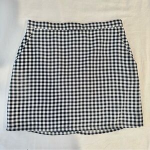 Checkered Skirt